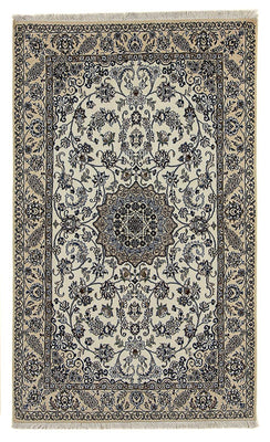 Alfombra Persa - Nain - Real - 215 x 126 cm - beige