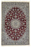Alfombra Persa - Nain - Real - 175 x 118 cm - rojo oscuro