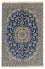 Alfombra Persa - Nain - Real - 172 x 114 cm - azul