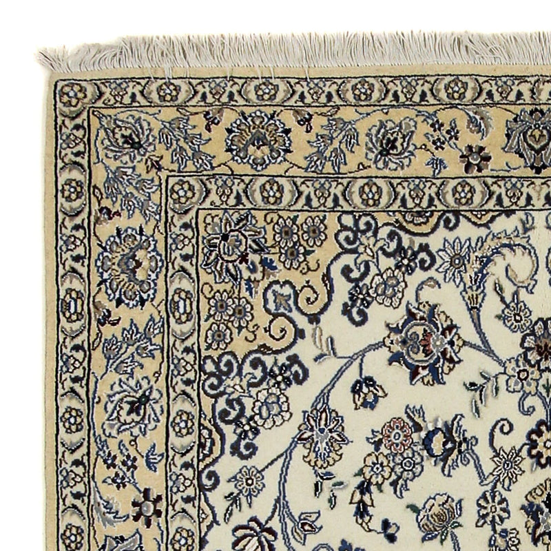 Alfombra Persa - Nain - Real - 211 x 133 cm - beige