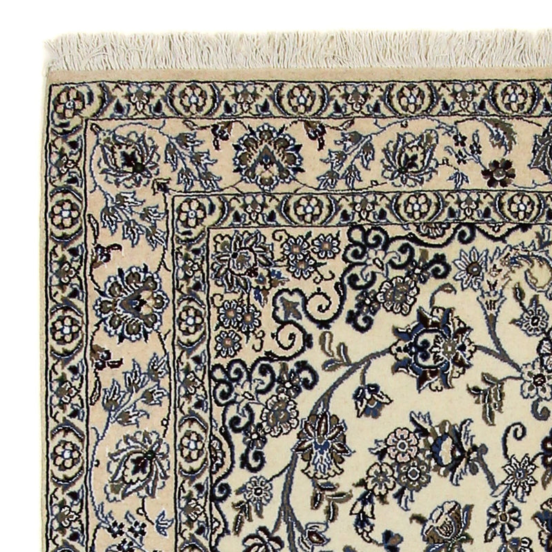 Alfombra Persa - Nain - Real - 206 x 130 cm - beige