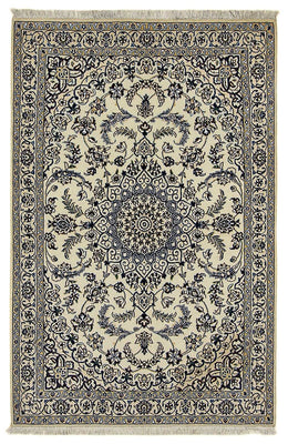 Alfombra Persa - Nain - Real - 180 x 118 cm - beige