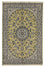 Alfombra Persa - Nain - Real - 177 x 117 cm - verde oliva