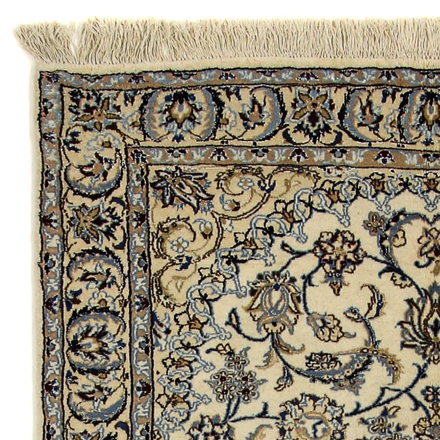 Alfombra Persa - Nain - Real - 205 x 125 cm - beige