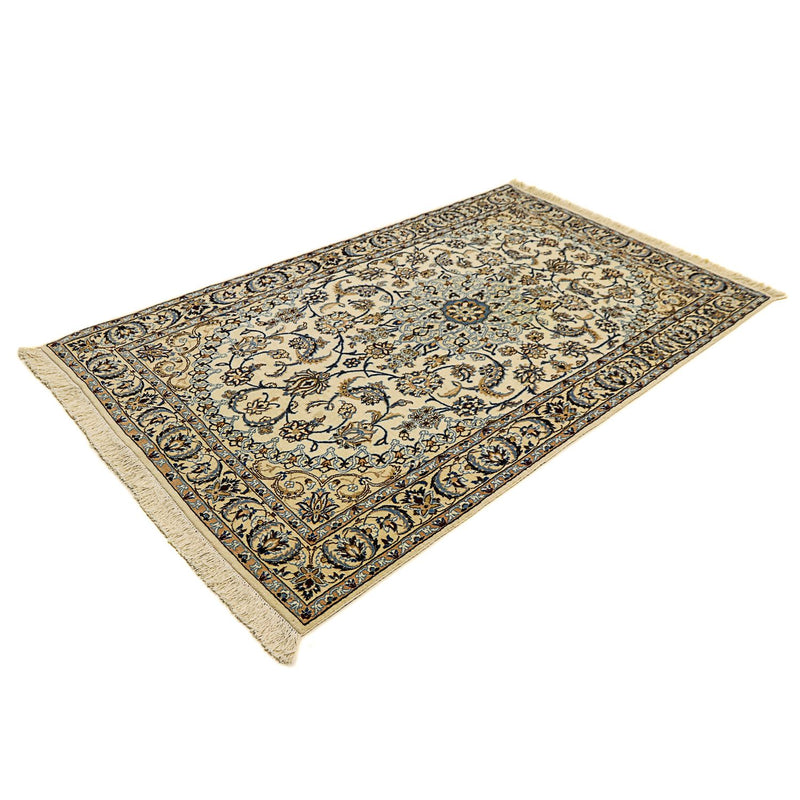Alfombra Persa - Nain - Real - 205 x 125 cm - beige