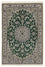 Alfombra Persa - Nain - Real - 178 x 120 cm - verde oscuro