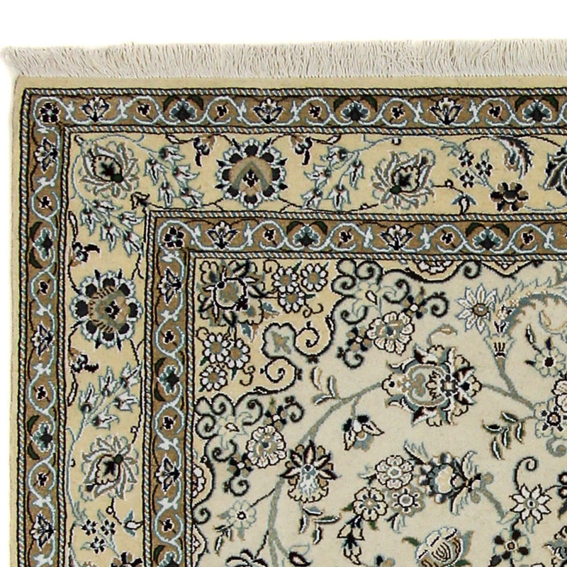 Alfombra Persa - Nain - Real - 205 x 147 cm - beige
