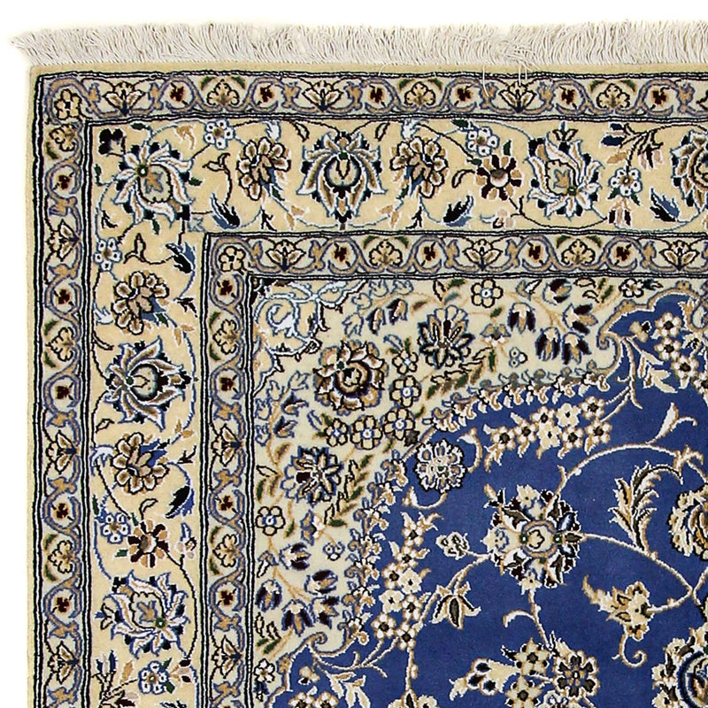Alfombra Persa - Nain - Real - 248 x 158 cm - azul