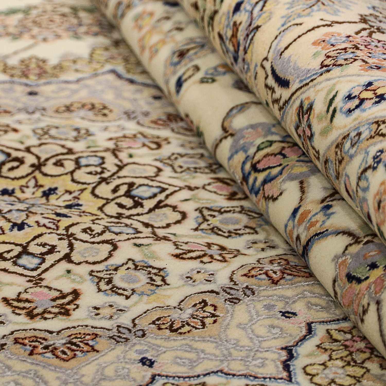 Alfombra Persa - Nain - Real - 352 x 254 cm - beige