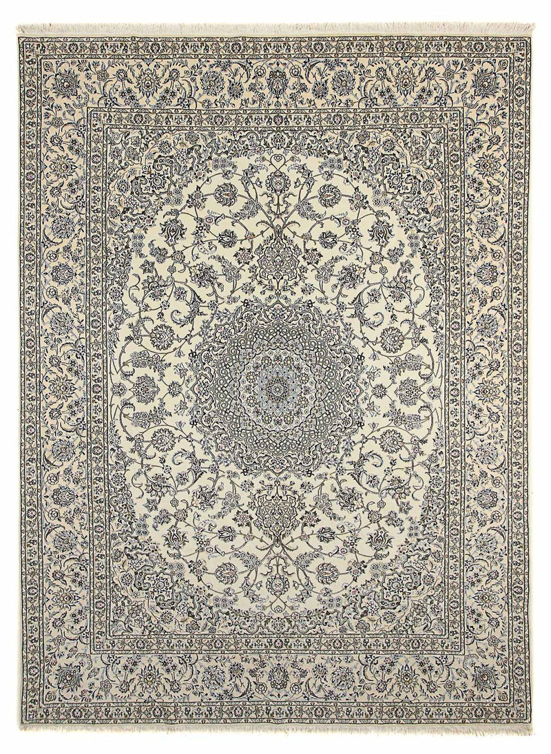 Alfombra Persa - Nain - Real - 414 x 308 cm - beige