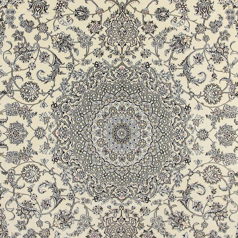 Alfombra Persa - Nain - Real - 414 x 308 cm - beige