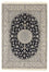 Alfombra Persa - Nain - Real - 359 x 252 cm - azul oscuro