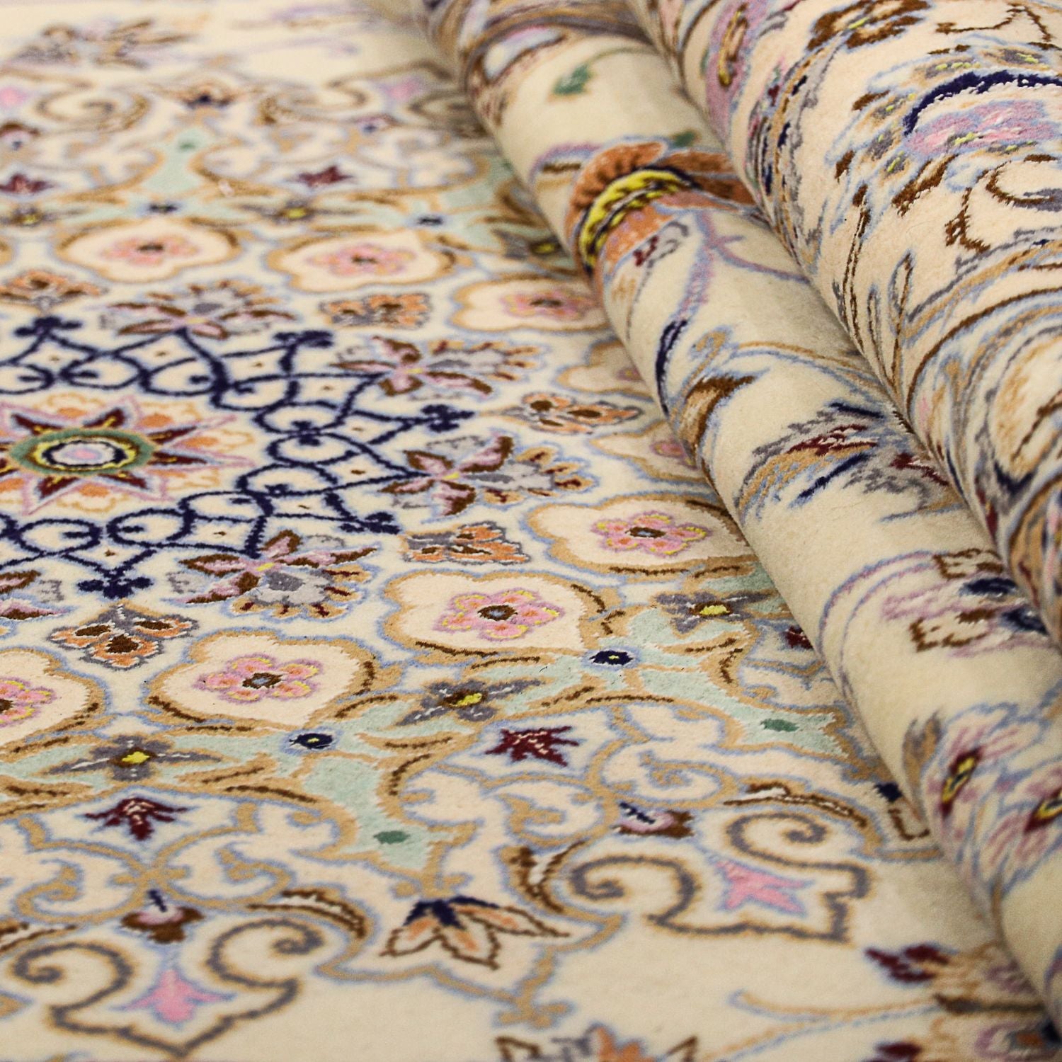 Alfombra Persa - Nain - Real - 365 x 250 cm - beige