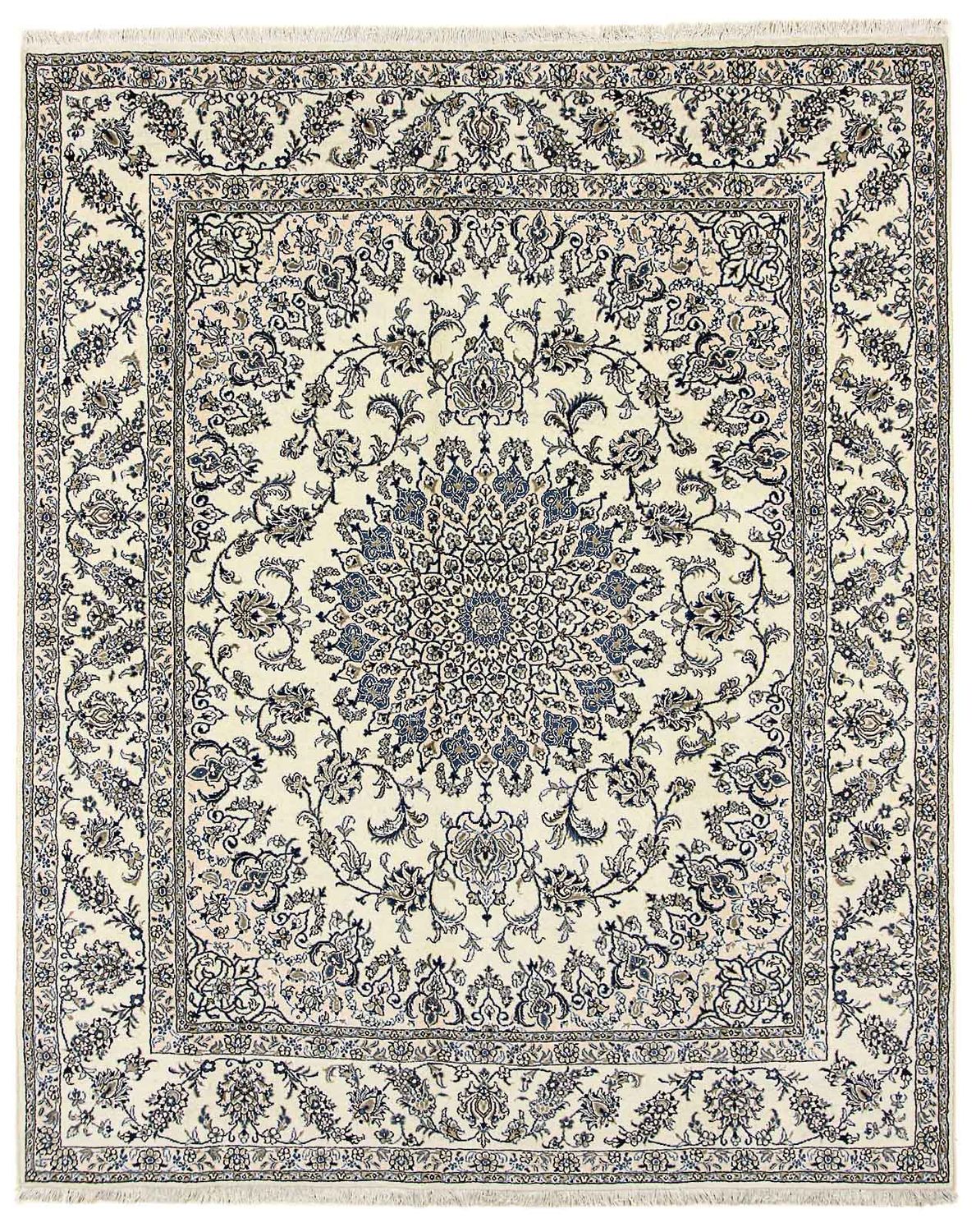 Alfombra persa - Nain - 307 x 250 cm - beige