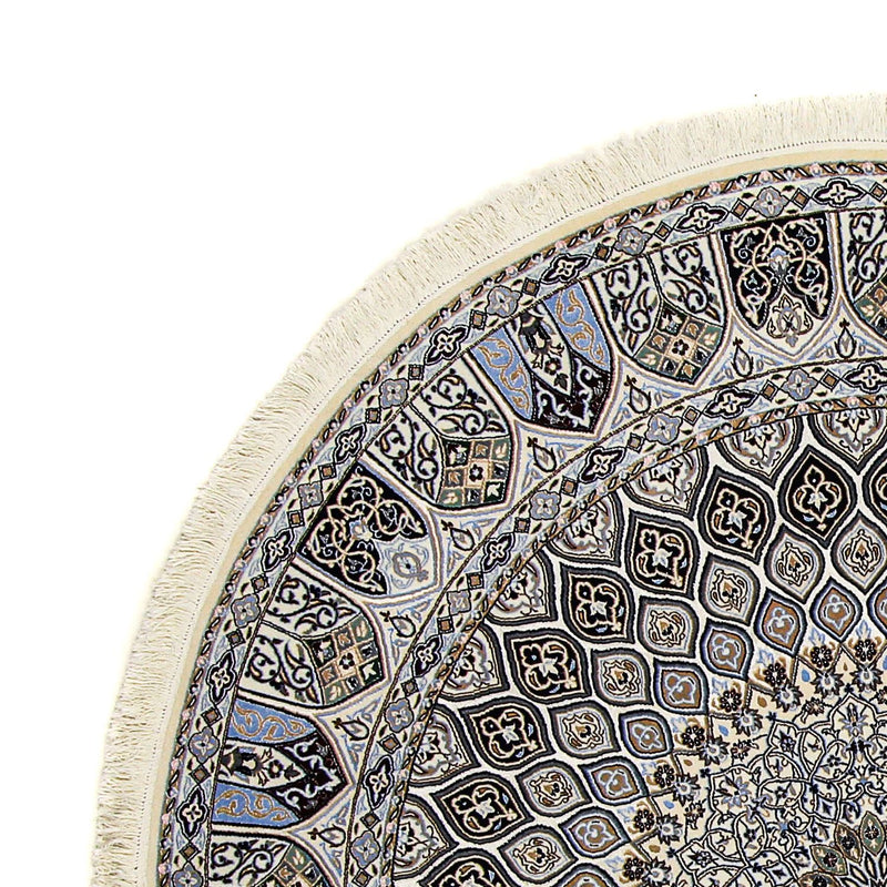 Alfombra Persa - Nain - Prima redondo  - 200 x 200 cm - beige