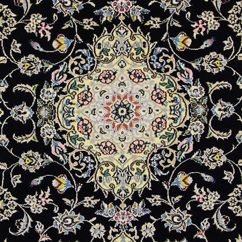 Alfombra Persa - Nain - Prima - 117 x 80 cm - azul oscuro