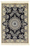 Alfombra Persa - Nain - Prima - 140 x 100 cm - azul oscuro