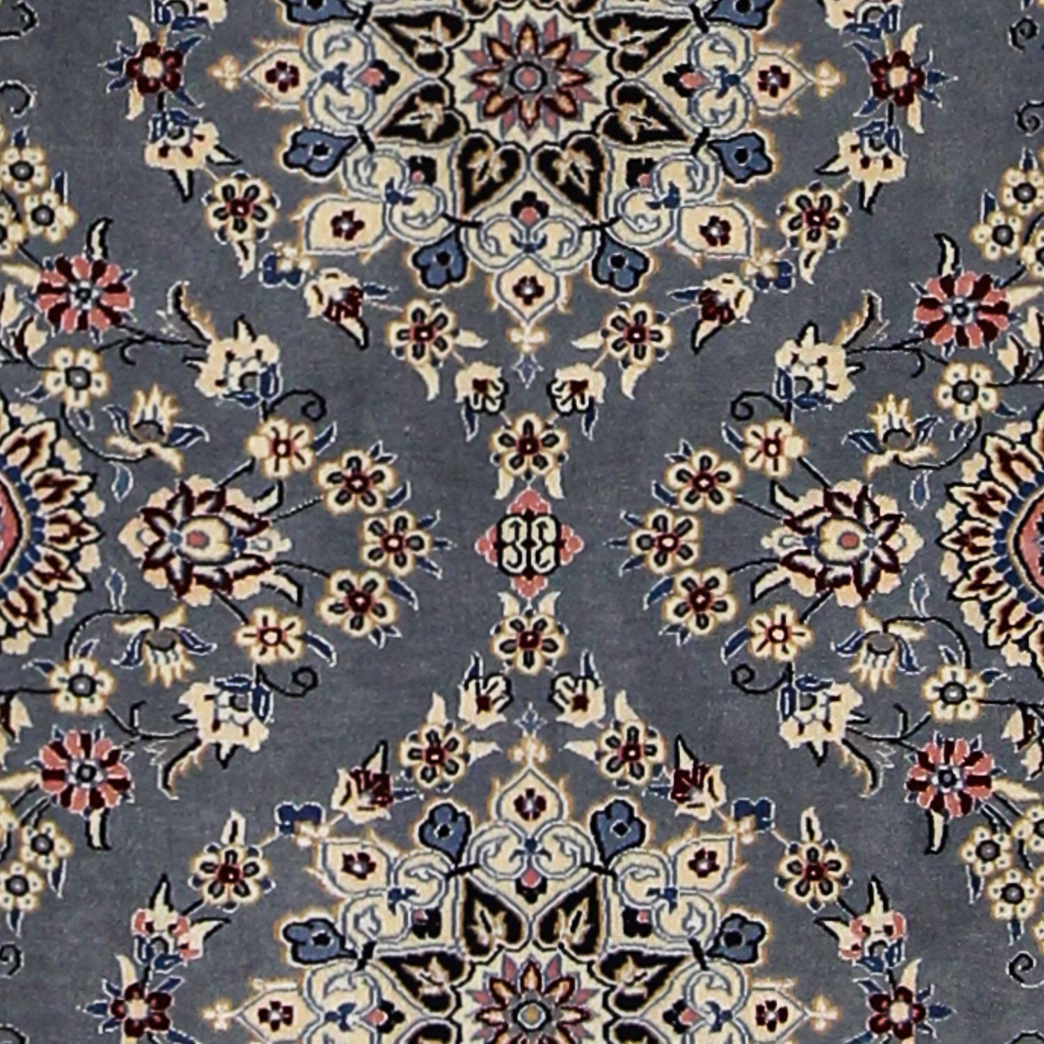 Alfombra Persa - Nain - Prima - 107 x 76 cm - gris