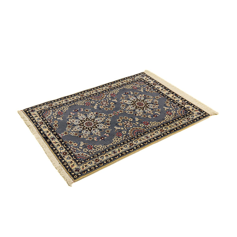 Alfombra Persa - Nain - Prima - 107 x 76 cm - gris