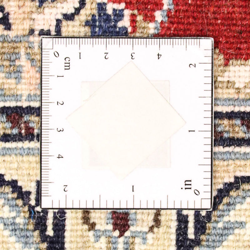 Alfombra de pasillo Alfombra persa - Nain - 290 x 82 cm - rojo oscuro