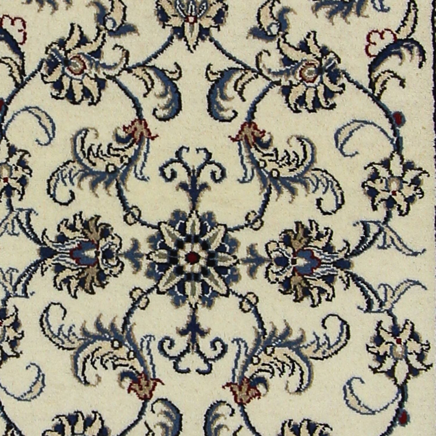 Alfombra de pasillo Alfombra persa - Nain - 300 x 77 cm - beige
