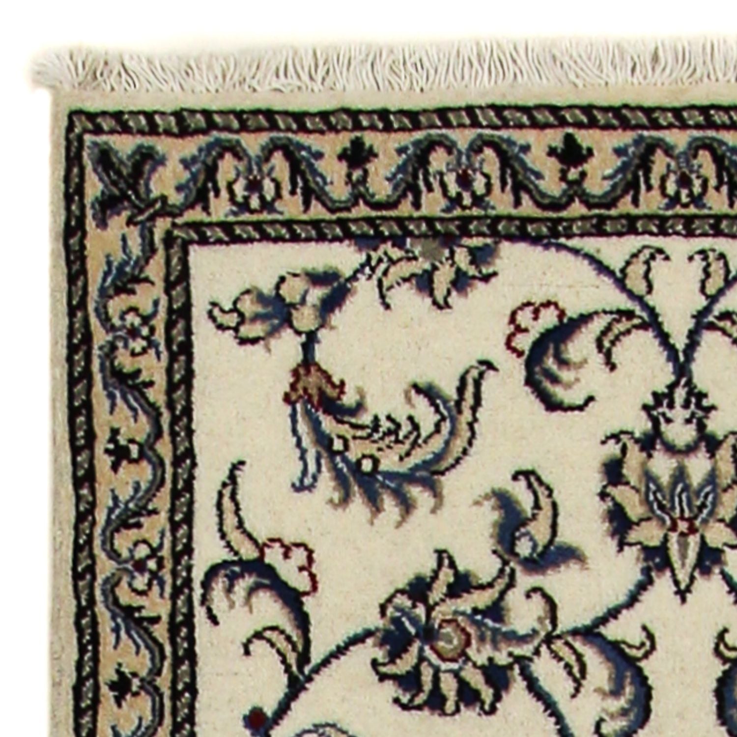 Alfombra de pasillo Alfombra persa - Nain - 300 x 77 cm - beige