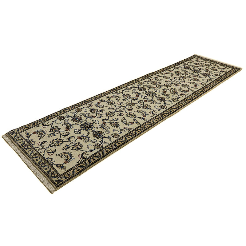 Alfombra de pasillo Alfombra persa - Nain - 300 x 77 cm - beige
