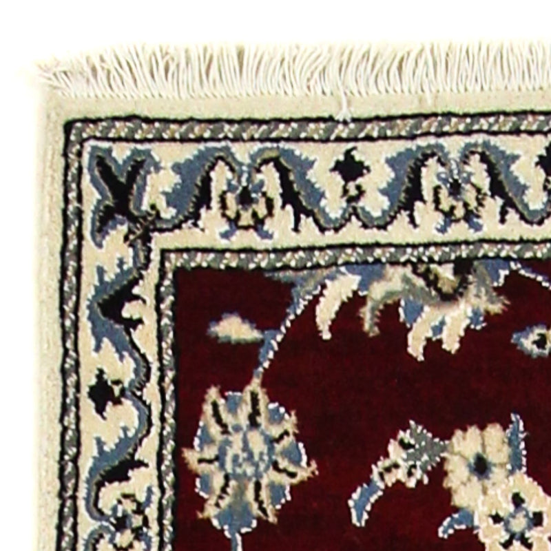 Alfombra de pasillo Alfombra persa - Nain - 197 x 80 cm - rojo oscuro