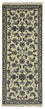 Alfombra de pasillo Alfombra persa - Nain - 197 x 79 cm - beige