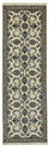 Alfombra de pasillo Alfombra persa - Nain - 240 x 78 cm - beige