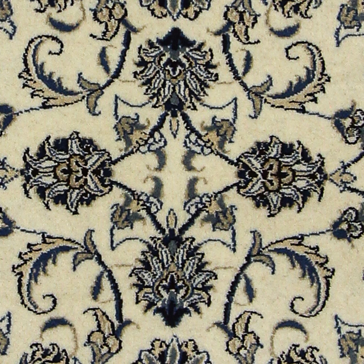 Alfombra de pasillo Alfombra persa - Nain - 240 x 78 cm - beige