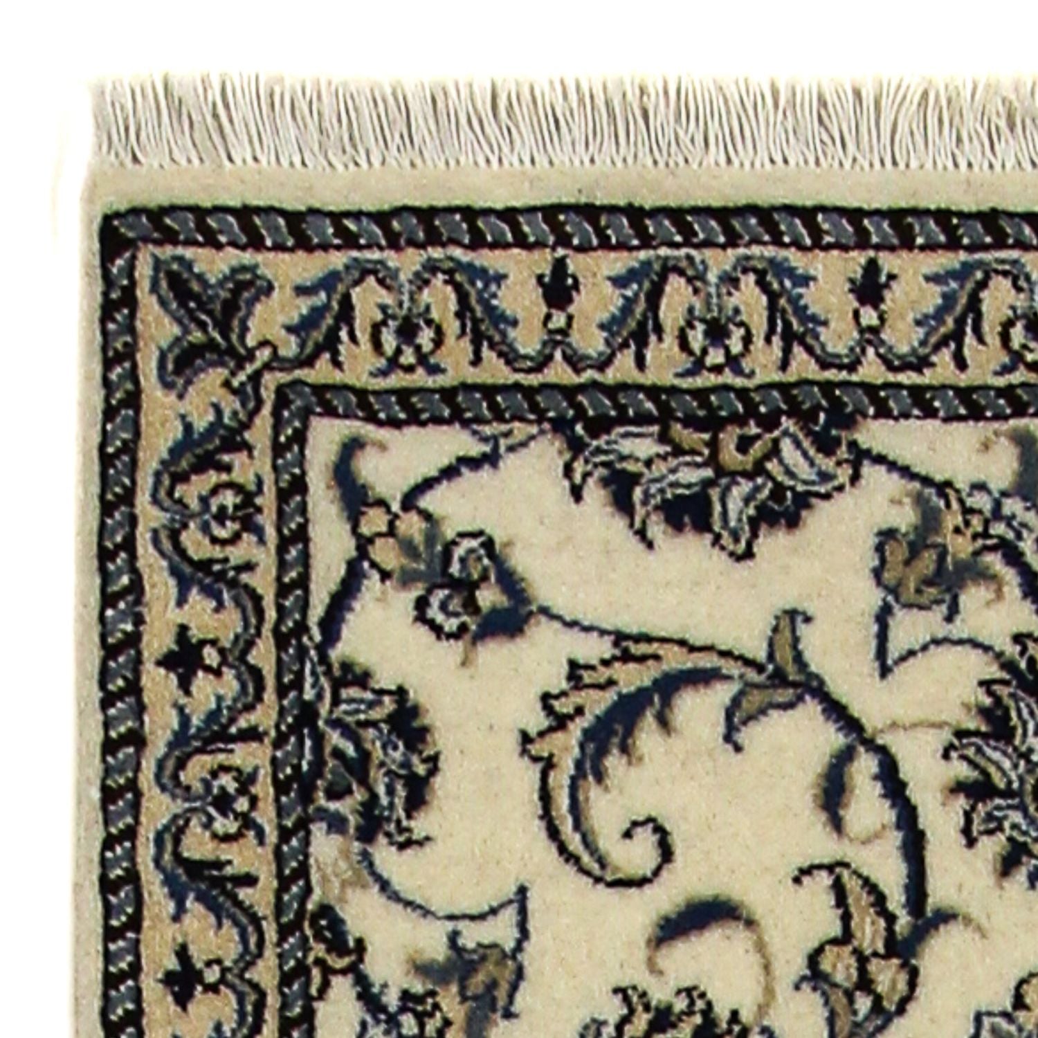 Alfombra de pasillo Alfombra persa - Nain - 240 x 78 cm - beige