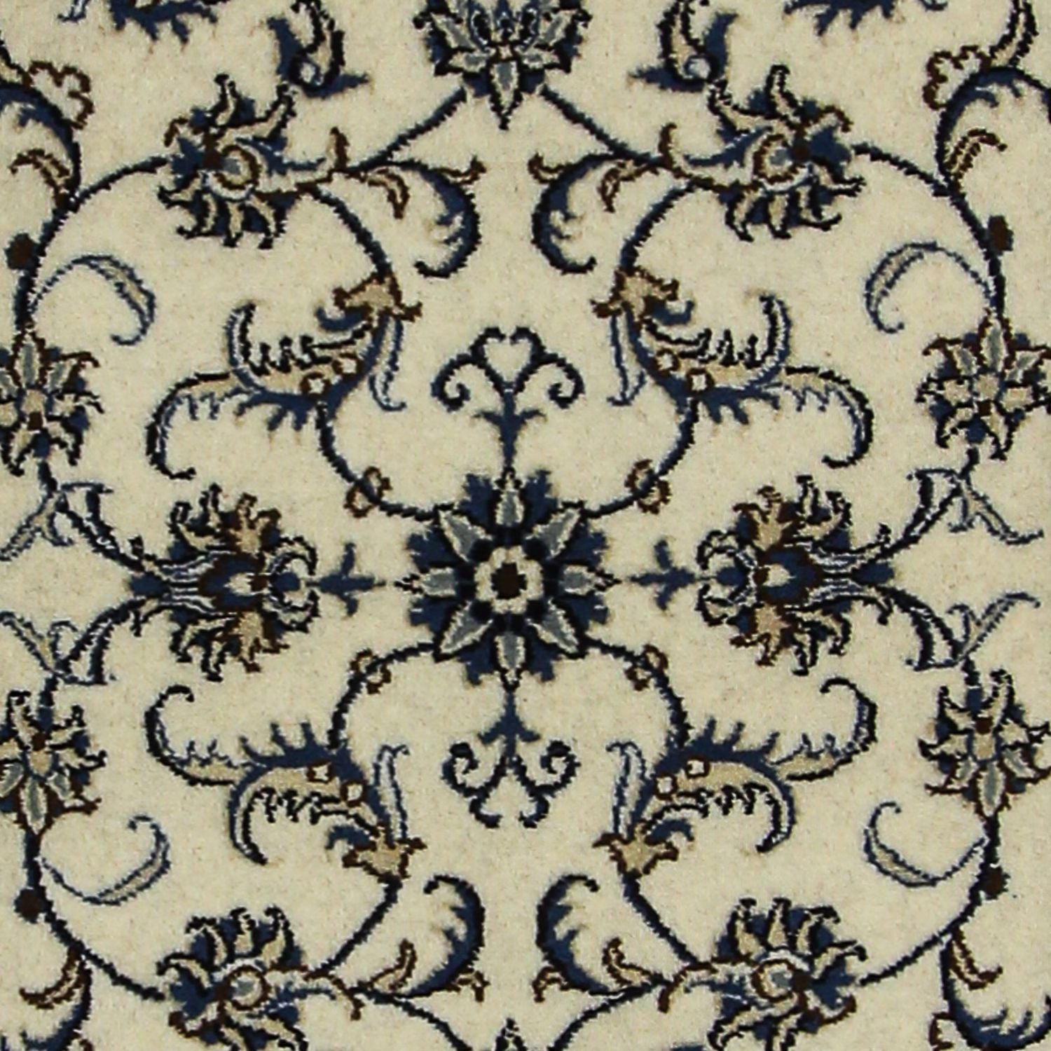Alfombra de pasillo Alfombra persa - Nain - 296 x 79 cm - beige
