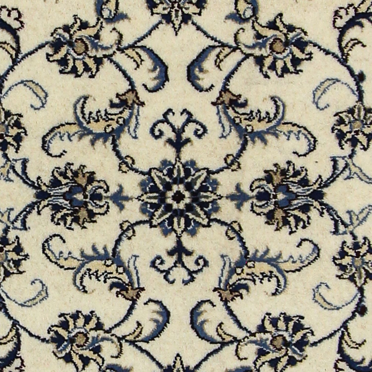 Alfombra de pasillo Alfombra persa - Nain - 290 x 78 cm - beige