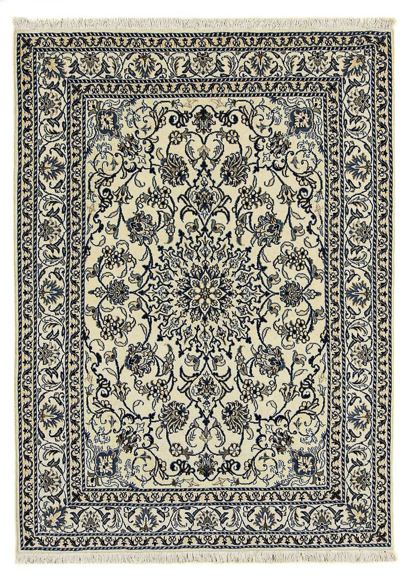 Alfombra persa - Nain - 200 x 148 cm - beige