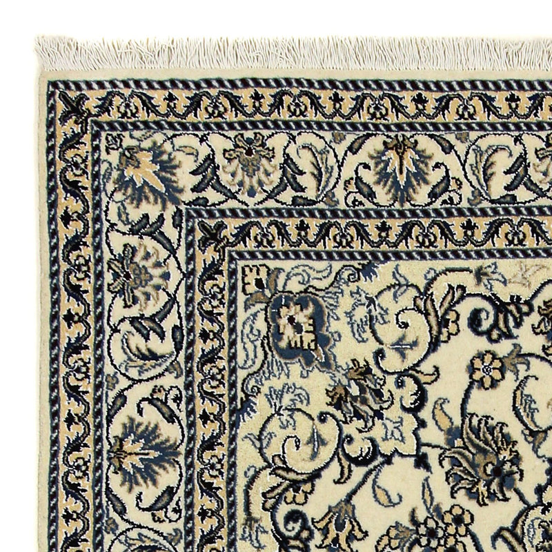 Alfombra persa - Nain - 200 x 148 cm - beige