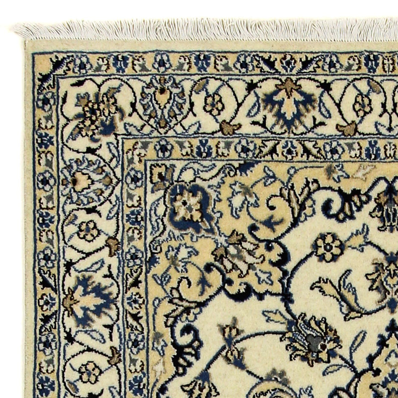 Alfombra persa - Nain - 203 x 125 cm - beige