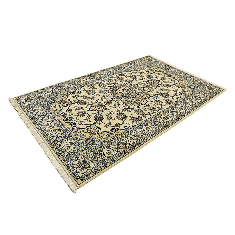 Alfombra persa - Nain - 203 x 125 cm - beige