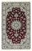 Alfombra persa - Nain - 198 x 122 cm - rojo oscuro