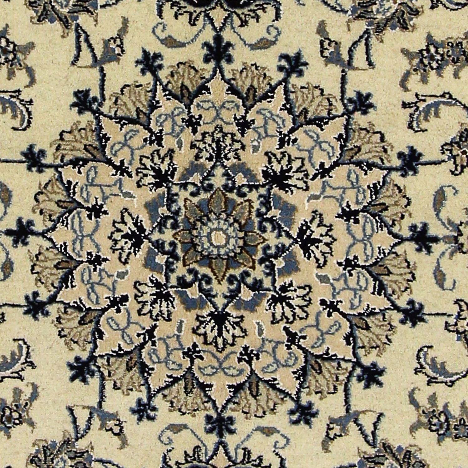 Alfombra persa - Nain - 196 x 150 cm - beige