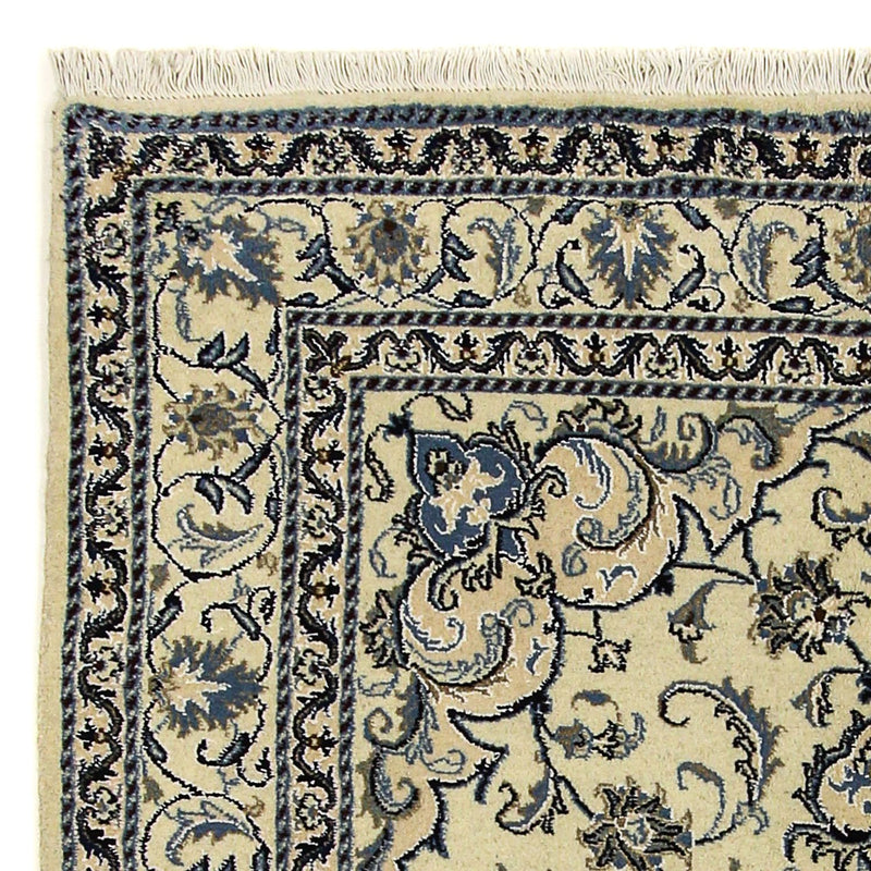 Alfombra persa - Nain - 196 x 150 cm - beige