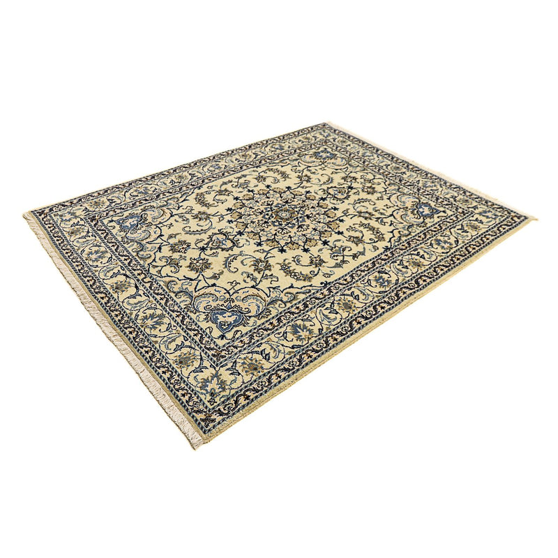 Alfombra persa - Nain - 196 x 150 cm - beige