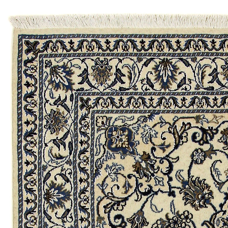 Alfombra persa - Nain - 205 x 146 cm - beige