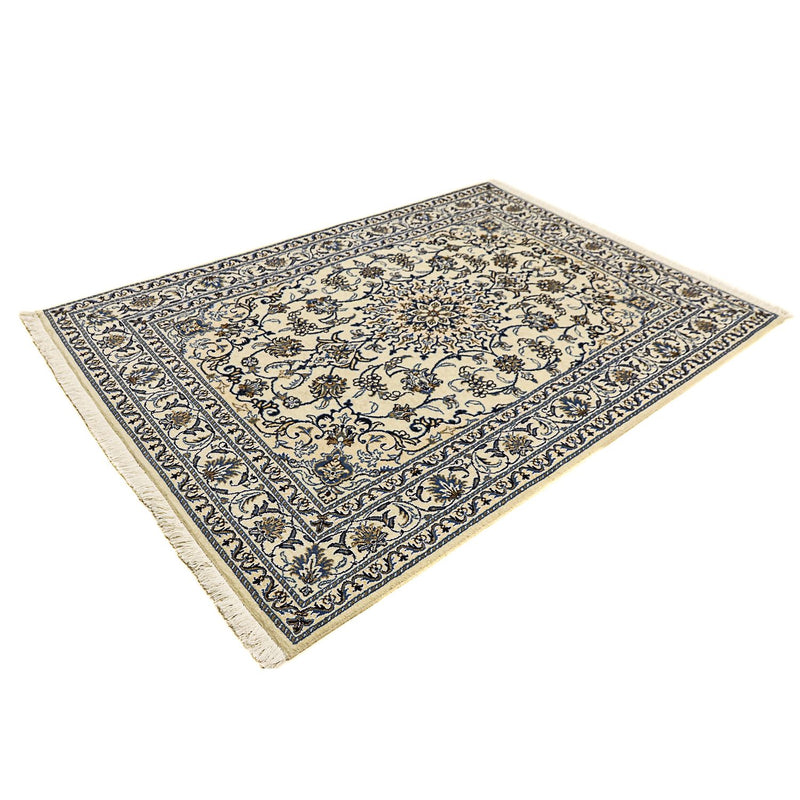 Alfombra persa - Nain - 205 x 146 cm - beige