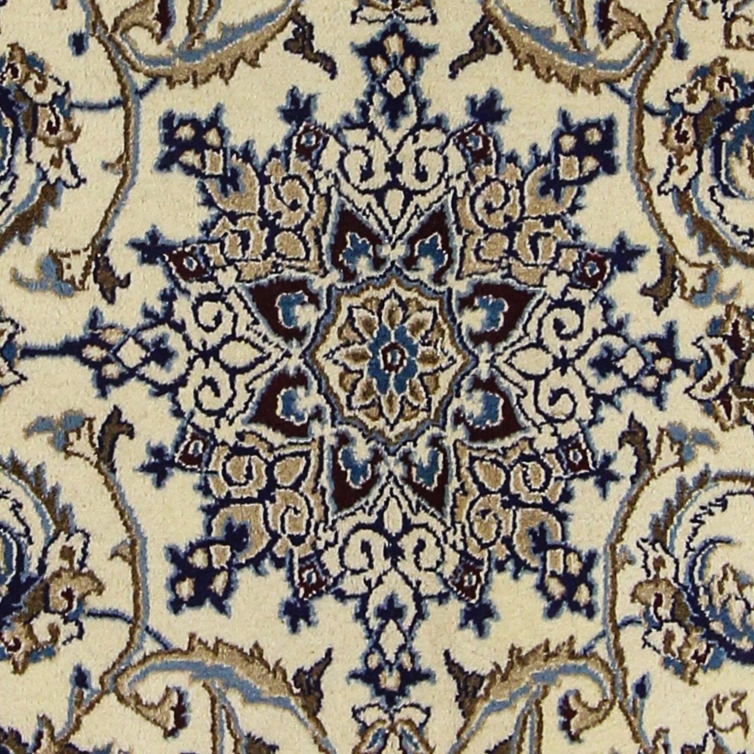 Alfombra persa - Nain - 200 x 125 cm - beige