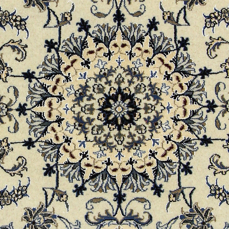 Alfombra persa - Nain - 204 x 150 cm - beige