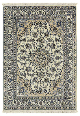 Alfombra persa - Nain - 200 x 144 cm - beige