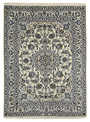 Alfombra persa - Nain - 197 x 147 cm - beige