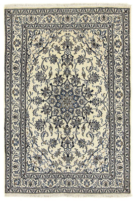 Alfombra persa - Nain - 238 x 164 cm - beige