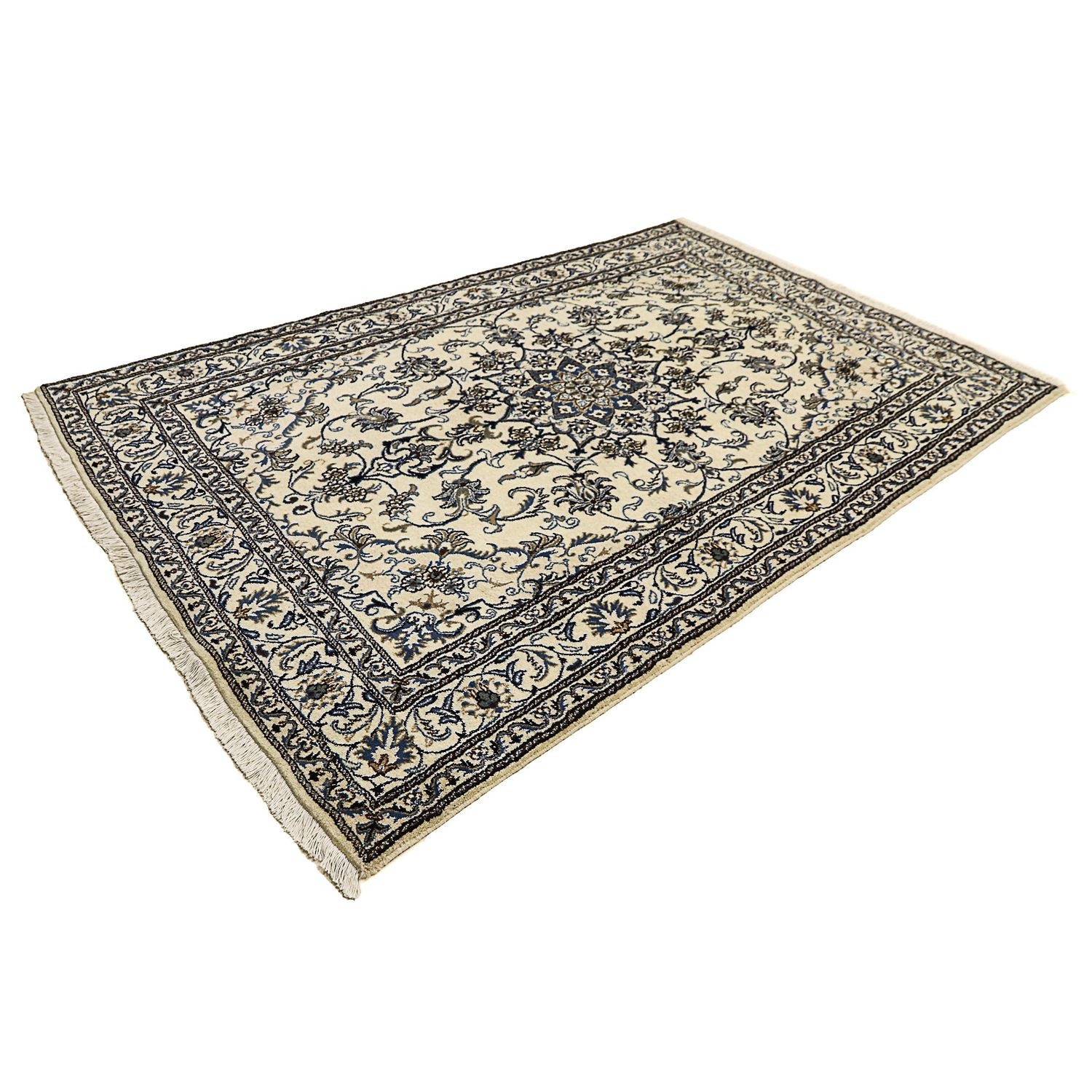 Alfombra persa - Nain - 238 x 164 cm - beige